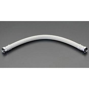 G 1/2"x1000mm 水道用ホース(金具付) エスコ