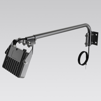 高演色 看板灯 一体型LEDアームライト 30W 約60cmアーム ワイド照射 GOODGOODS(グッド・グッズ)