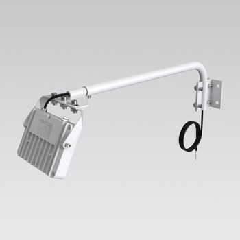 高演色 看板灯 一体型LEDアームライト 30W 約60cmアーム ワイド照射 GOODGOODS(グッド・グッズ)