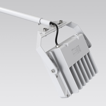 高演色 看板灯 一体型LEDアームライト 60W 約90cmアーム ワイド照射 GOODGOODS(グッド・グッズ)