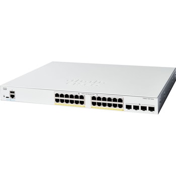 Catalyst 1200 スマート スイッチ 24 ポート GE フル PoE 4x10GE SFP+ 金属筐体 Cisco(シスコ)