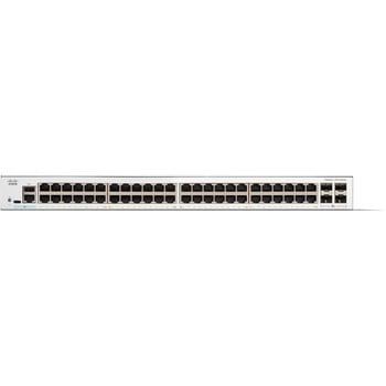 Catalyst 1200 スマート スイッチ 48 ポート GE フル PoE 4x10GE SFP+ 金属筐体 Cisco(シスコ)