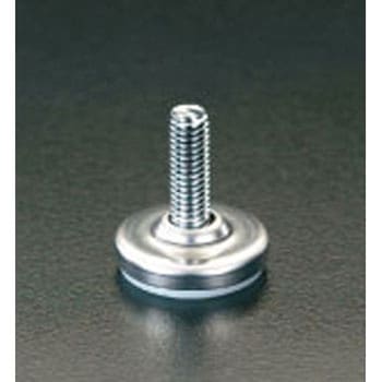 3/8"x27mm/32mm/160kg アジャストベース(ステンレス) エスコ
