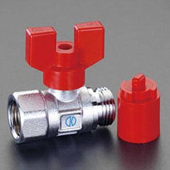 Rc3/4"xG 3/4" ボールバルブ(耐熱) エスコ