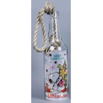 スヌーピー Xmas ボトルライトS TREE 25cm - 東京ローソク製造
