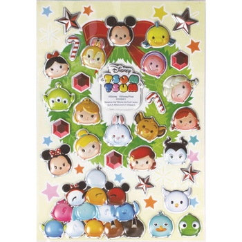 セルフデコレーションシール TSUMTSUMリース 東京ローソク製造