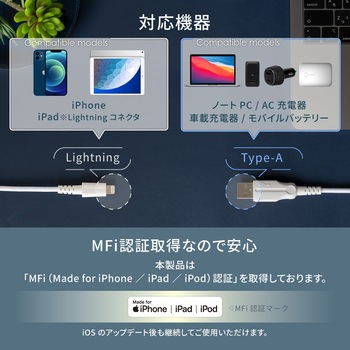 Lightningケーブル OWLTECH(オウルテック)
