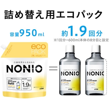 NONIOマウスウォッシュ LION(ライオン)