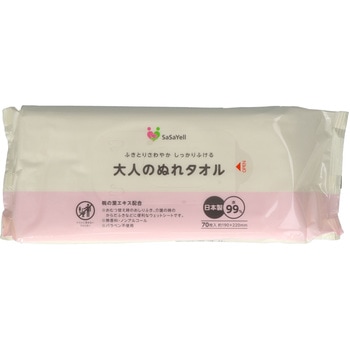 JEL SASAYELL 大人のぬれタオル 昭和紙工