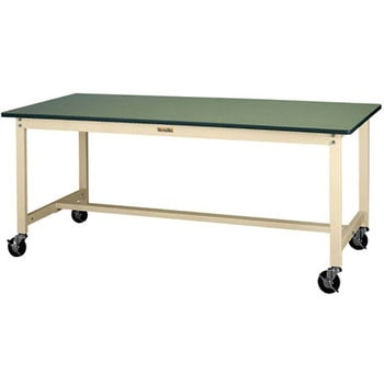 1200x600x740mm/160kg ワークテーブル(キャスター付) エスコ