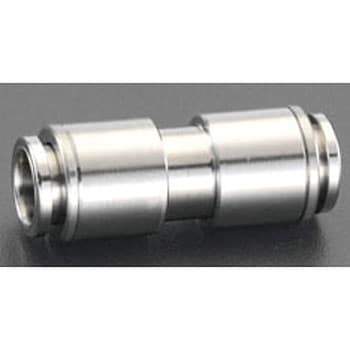 EA425D-12 12mm ユニオン(ストレート/ステンレス製) エスコ 1個 EA425D-12 12mm ユニオン(ストレート/ステンレス製) エスコ 1個