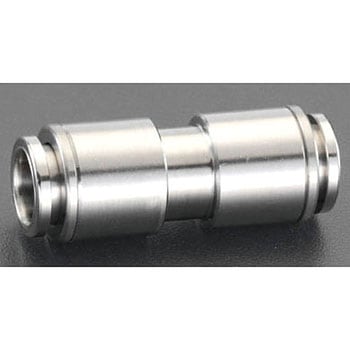 8mm ユニオン(ストレート/ステンレス製) エスコ