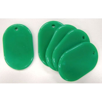 45x30mm アクリルパール板(緑/5枚) エスコ