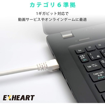 LANケーブルCAT6 ハート電機サービス