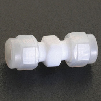 8mm ユニオン(フッ素樹脂製) - エスコ