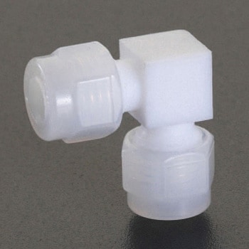 6mm ユニオン(エルボ/フッ素樹脂製) エスコ
