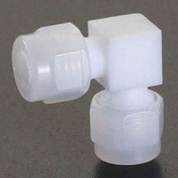 8mm ユニオン(エルボ/フッ素樹脂製) エスコ
