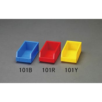 200x113x 75mm パーツトレー(赤) エスコ
