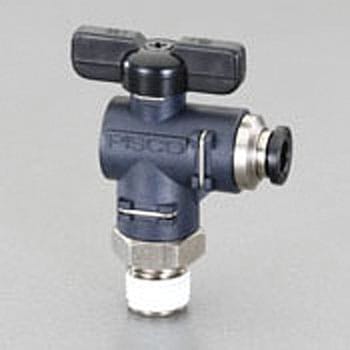 R1/4"x 6mm ボールバルブ エスコ