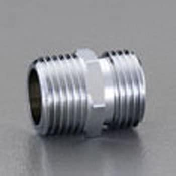 G1/2"xR1/2" フレキパイプ用ニップル エスコ