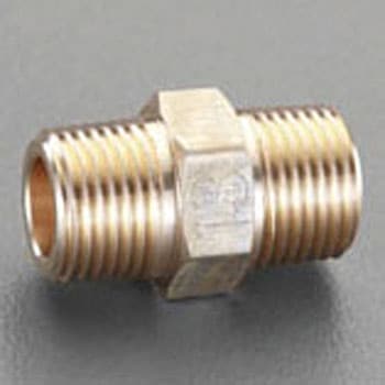 R 1/2" xR 3/4"  砲金ニップル エスコ