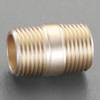 R 1/2"xR 1/2" 砲金丸ニップル エスコ