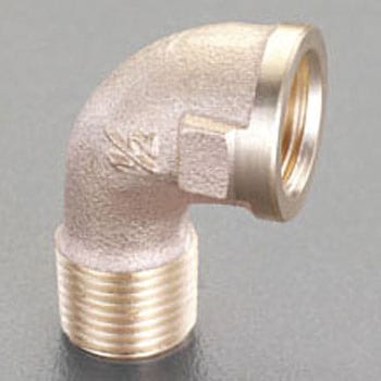 Rc1/2"xR 1/2" 砲金エルボ エスコ
