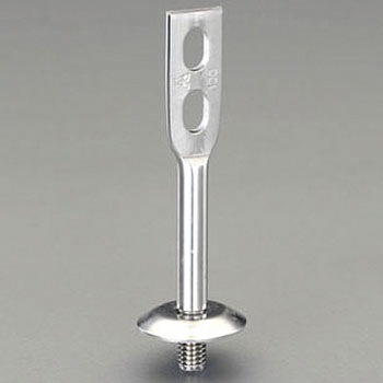 3/8"x 65mm 立バンド用取付足(ステンレス製) エスコ