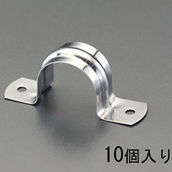 20A サドルバンド(ステンレス製/10個) - エスコ