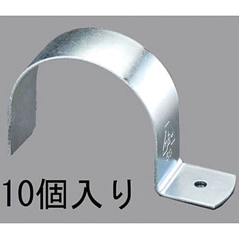 80A 片サドル(スチール製/10個) エスコ