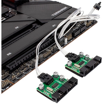 HUB-07 USB2.0ヘッダー 4分配ハブ アイネックス High-Speed
