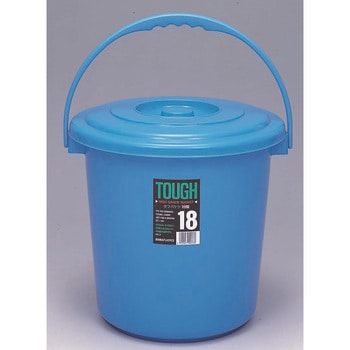 18型蓋 ブルー ニュータフバケツ サンコープラスチック