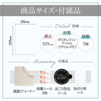 抗ウイルス・抗菌 RIKEGUARD フィルムシール OWLTECH(オウルテック)