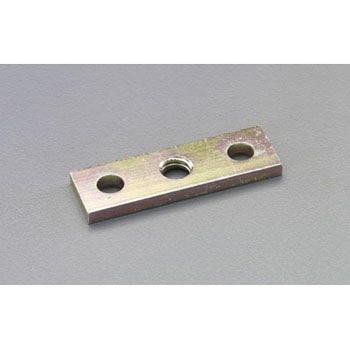 80x25x6mm/2号レール用 吊り車連結プレート エスコ