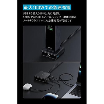 Anker Charging Base (100W) for Anker Prime Power Bank Anker(アンカー)