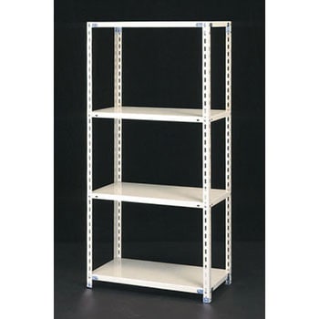 875x600x1800mm/150kg/4段 スチール棚 エスコ