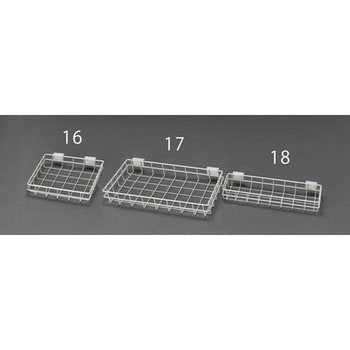 [EA976AY-1，-6用] 430x280mm バスケット - エスコ