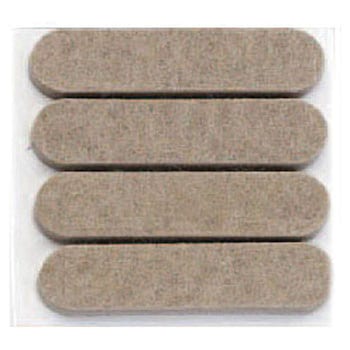 13x55x4mm 硬質フェルト(粘着付/4個) エスコ