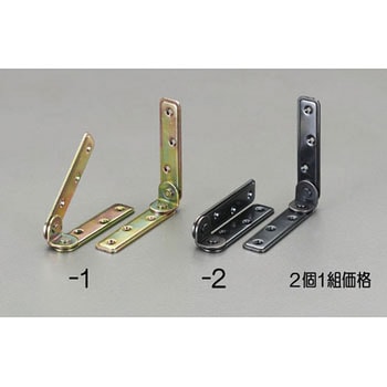 90x90x20mm 家具転倒防止金具(ブロンズ/2個) エスコ