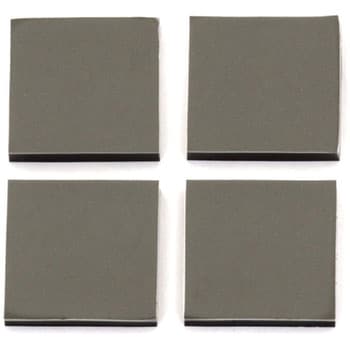 40x 40x5mm 耐震・防振粘着マット(4枚) エスコ