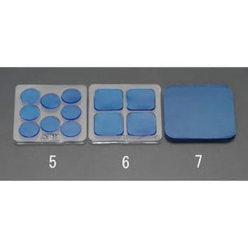 100x100x5mm 耐震ベース(角/1枚) エスコ