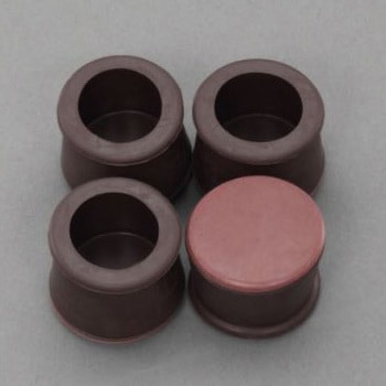 Φ25-28mm カグスベール(丸型キャップ/4個) エスコ