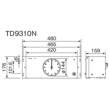 TD9310N 子時計増幅器 パナソニック(Panasonic) 回路数1 EIAラック