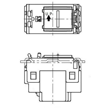 表示パイロットスイッチC Panasonic(パナソニック)