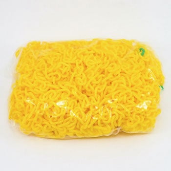 4.0mmx30m プラスチックチェーン(黄) エスコ