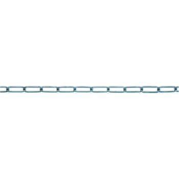 1.6mmx 5m リンクチェーン(スチール製/ユニクロメッキ) - エスコ