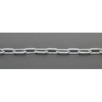 5.5mmx 5m リンクチェーン(スチール製/ドブメッキ) エスコ