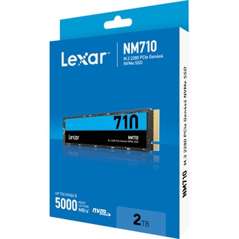 LNM710X002T-RNNNG 内蔵SSD 2TB NM710 M.2 Gen4 NVMe 1個 Lexar 【通販