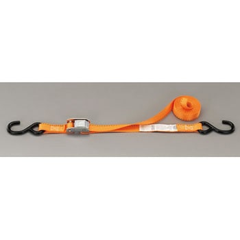 25mmx3.0m 荷締ストラップ(オレンジ) エスコ