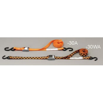 25mmx4.5m 荷締ストラップ(オレンジ) エスコ